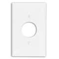 Leviton Wallplates Mid Nyl 1G Sing-I PJ7-I